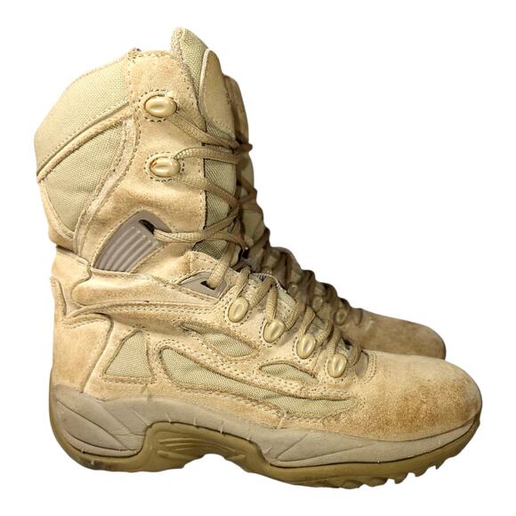 Converse Men's Tactical Combat Boot Leather Suede Slip/Oil Resistant Tan US 6M - Picture 3 of 9